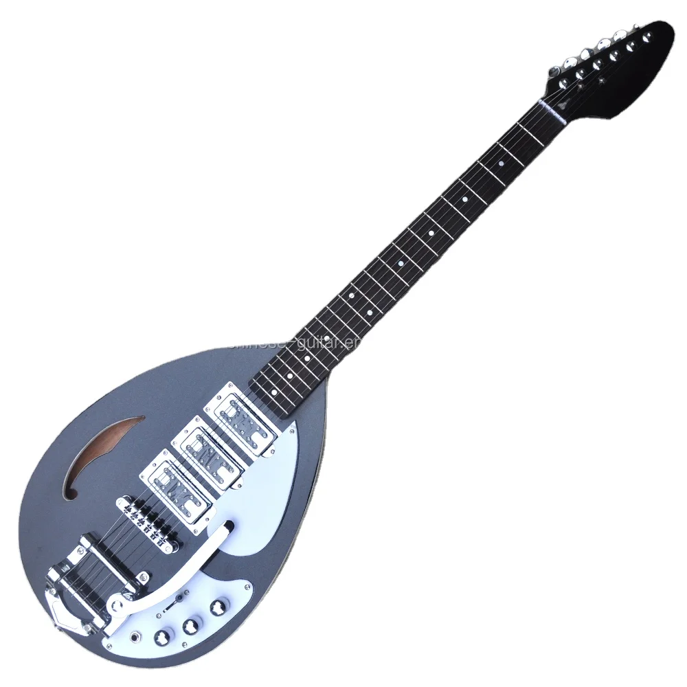 Гитара Flyoung с полуполым корпусом производство электрогитар высококачественные гитары Tremolo System Guitar