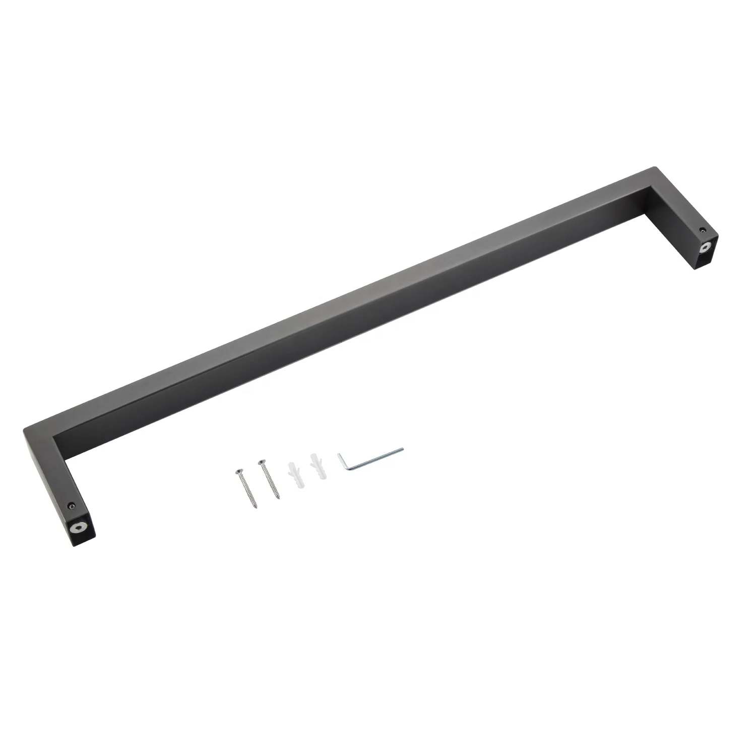 
TARRIOU High-end Gun Metal Grey Single Bar Heated Towel Rail With CE 