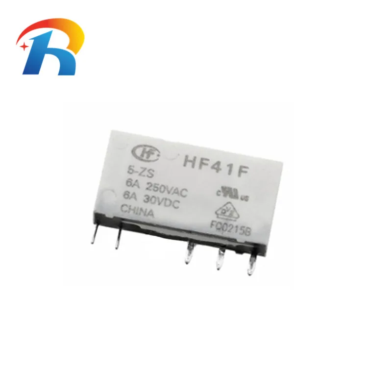 Новый оригинальный HONGFA реле HF41F-5-ZS HF41F-12-ZS HF41F-24-ZS 6A250VAC электромагнитное