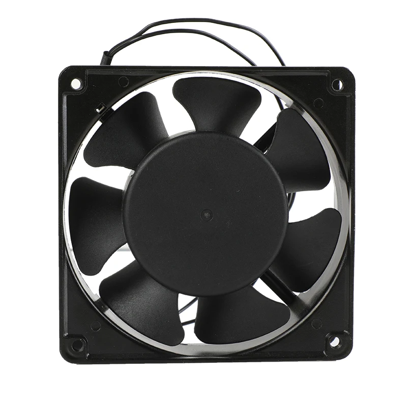 CCC CE ISO approved 120x120x38mm 1238 12038 7 impeller axial AC 220V mini cooling fan factory supply