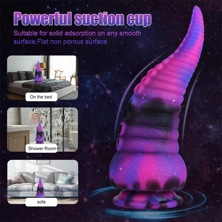 Tentacle Toys, Thick Octopus Huge Anal Dildo of Premium Liquid Silicone with Strong Suction Cup for Vaginal G Spot Anal Play