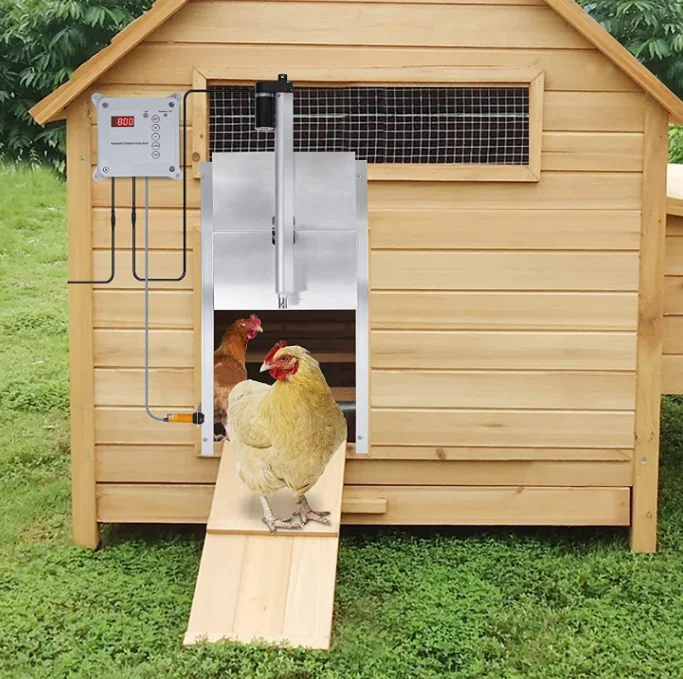 C-4 12v электрический таймер курятник автоматический курятник открывания двери контроллер фермы и бытовой бесплатных запасных частей