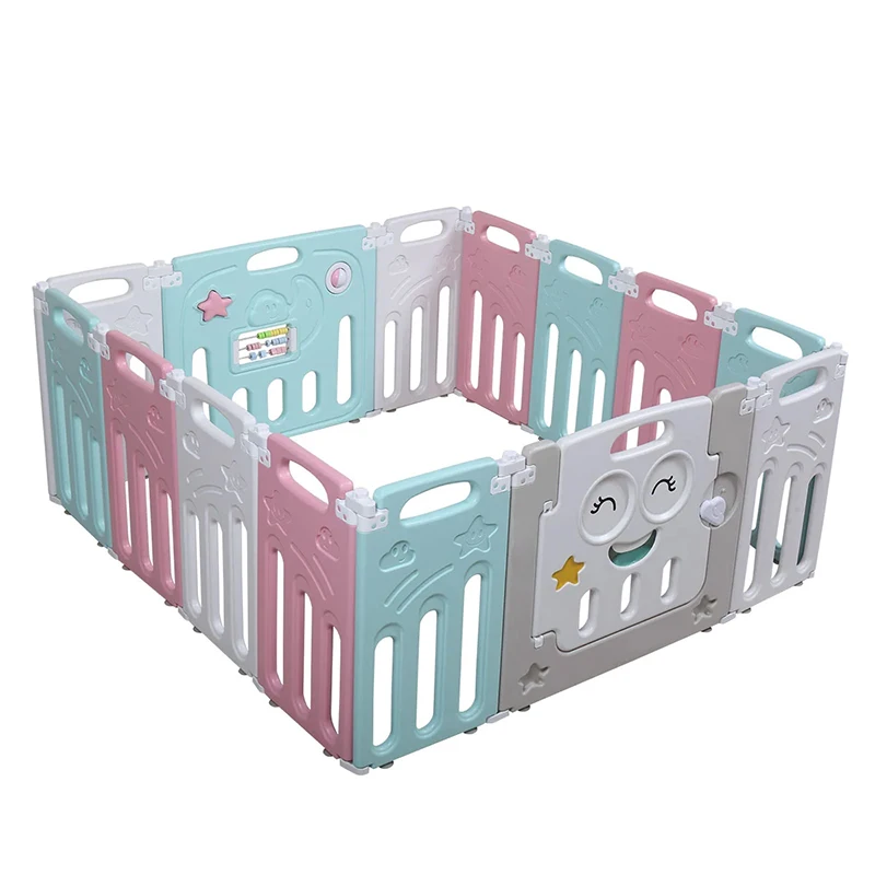 
High Quality Kids Multifunction Playground Children Colorful China Game Plastic Small Fence 