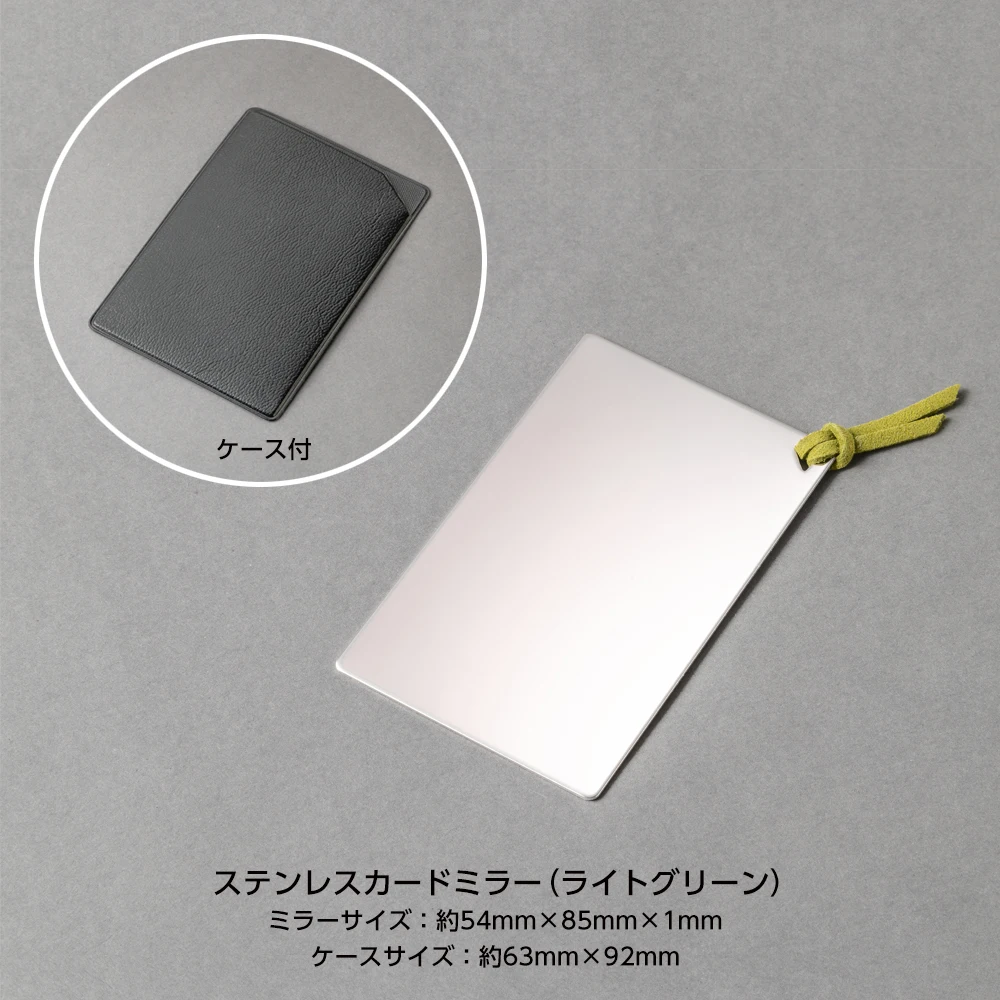 
Stainless compact portable Japan 5x travel makeup mirror pocket 