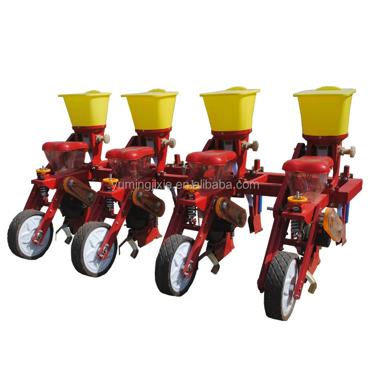 Tractor Mounted Zero Till 4 Rows Precision Corn Seeder Planter