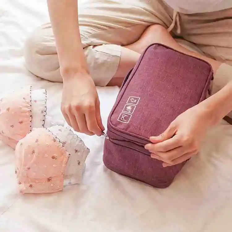 Cationic bra pack travel Multi-function storage bag underwear storage bag