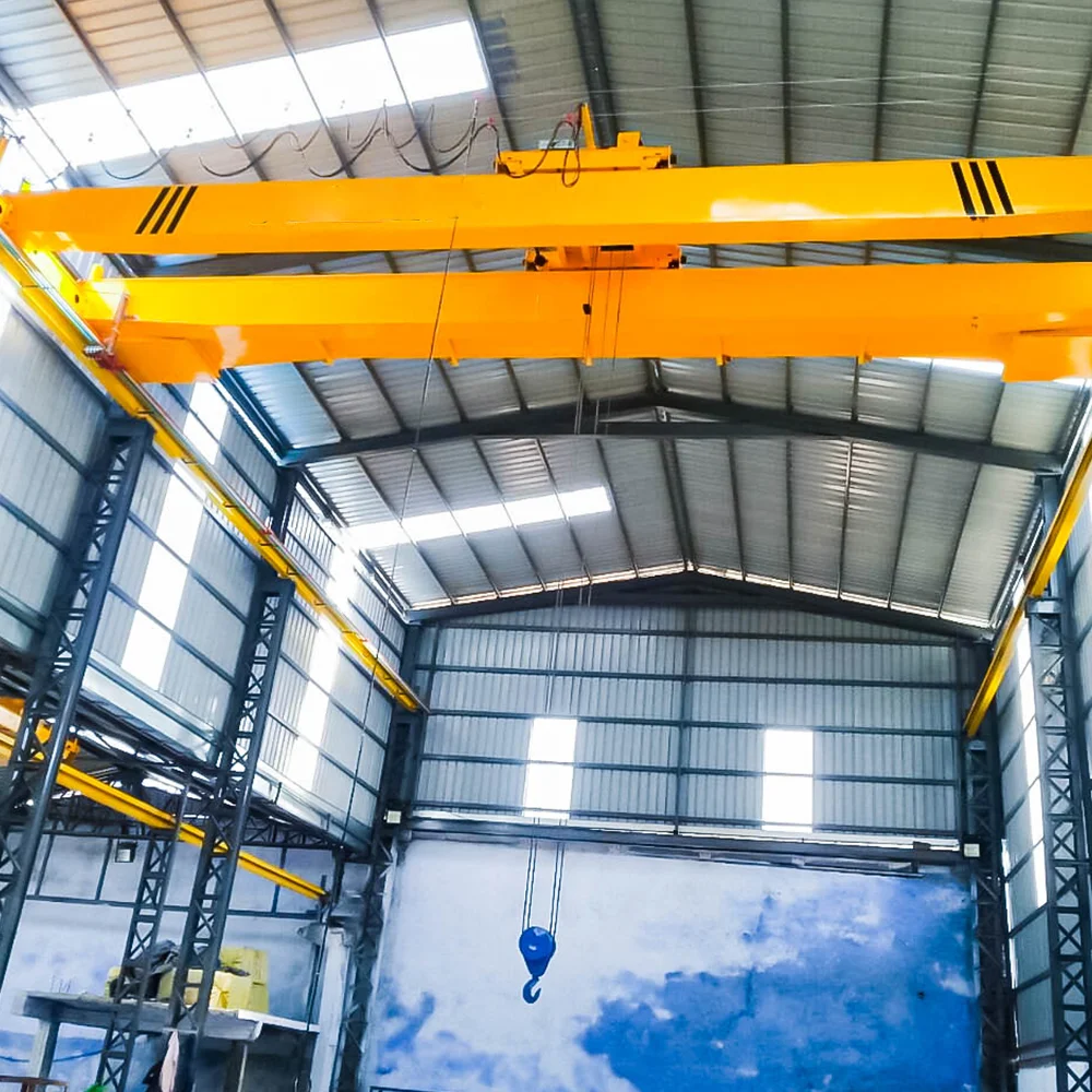 New Condition Double Girder Bridge Crane Steel Suspension Crane