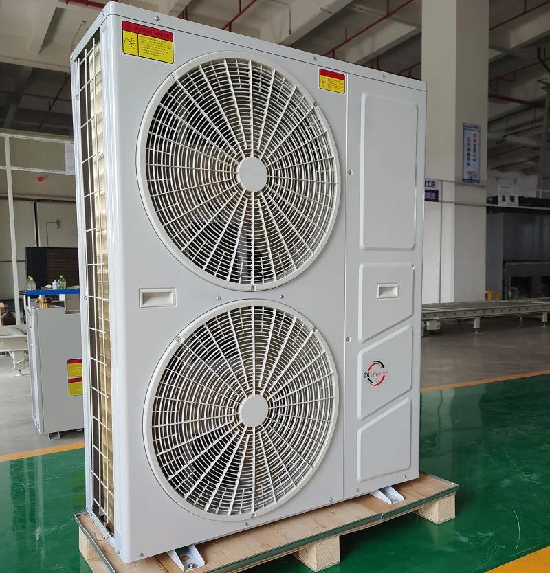 split air source dc inverter air to water R32 heat pump heating cooling for Europe with wifi control