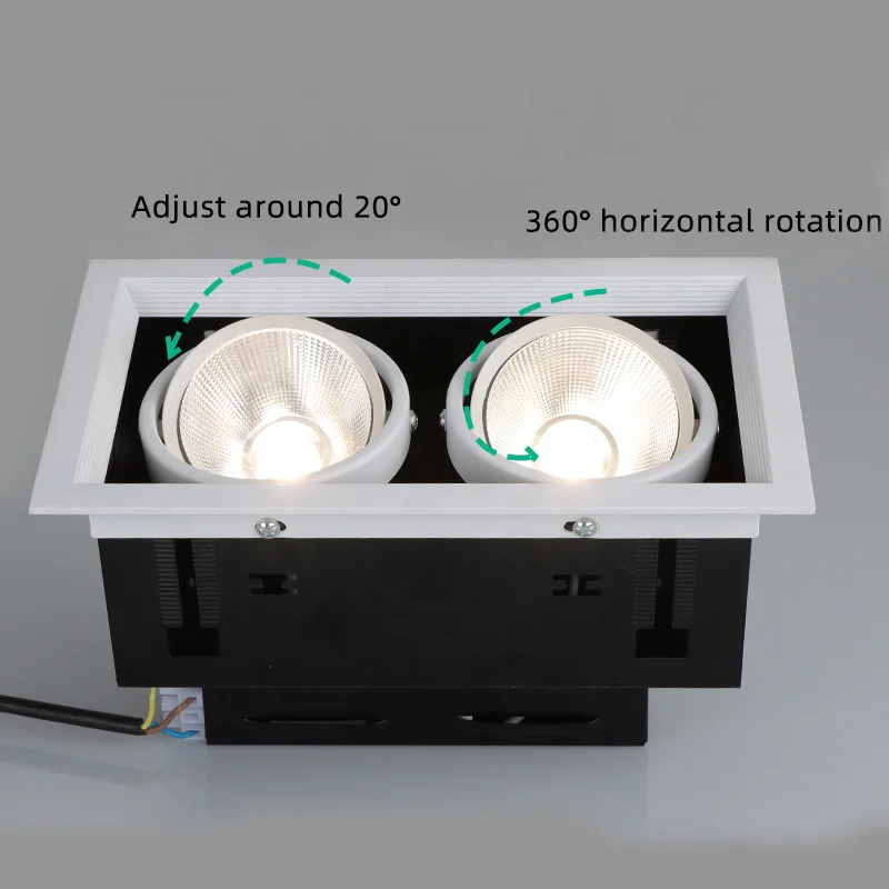  Hot new led spotlight ceiling 7w/12w/18w Liing Room Spotlights