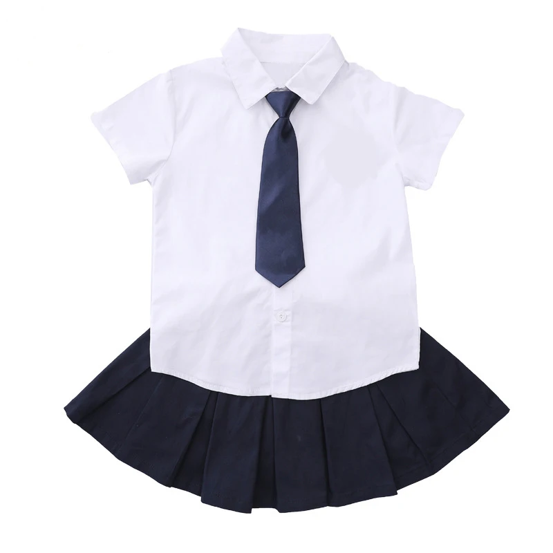 
Custom print primary school shirts uniform students school uniform with your logo or design 