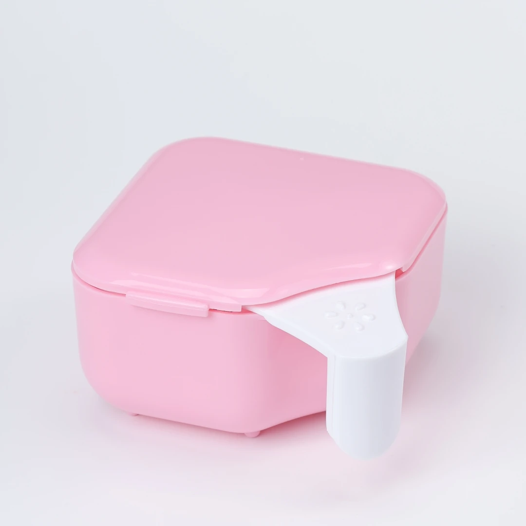 Plastic orthodontic membrane boxes custom denture storage box retainer holder case with organizer bag best