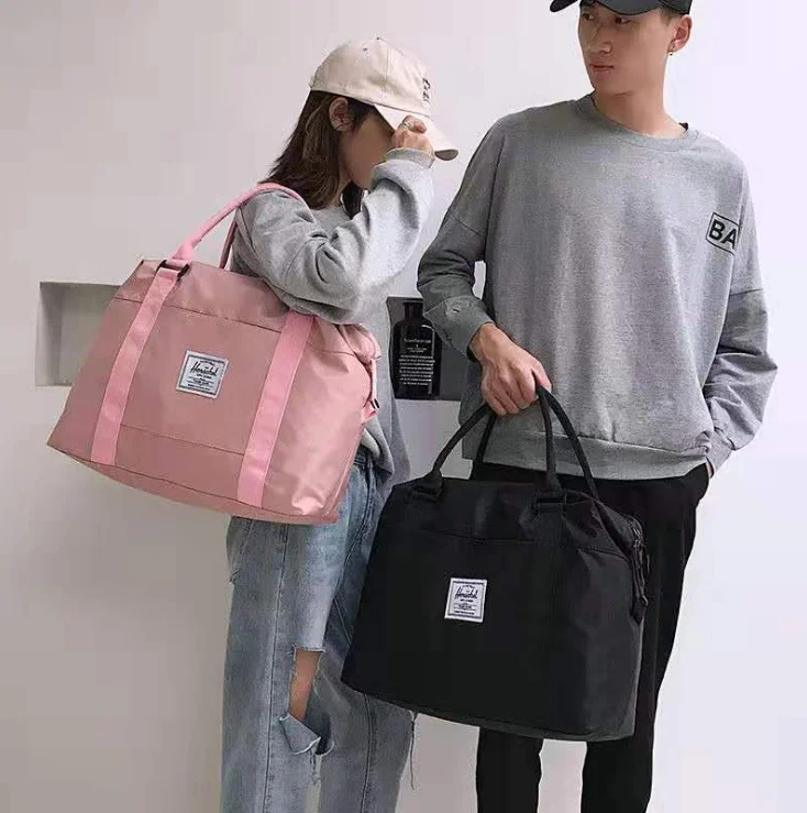 Factory price portable travel bag dry and wet separation fitness exercise large capacity waterproof folding travel bag wholesale