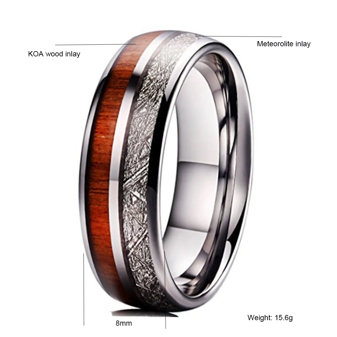 ring Wooden For Men Band  Tungsten Carbide jewelry Set wholesales rings