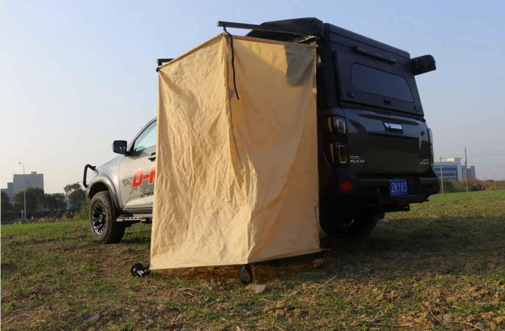 New Design Arrivals Outdoor Shower Camping Tent Car Side Awning Tent For Outdoor Camping
