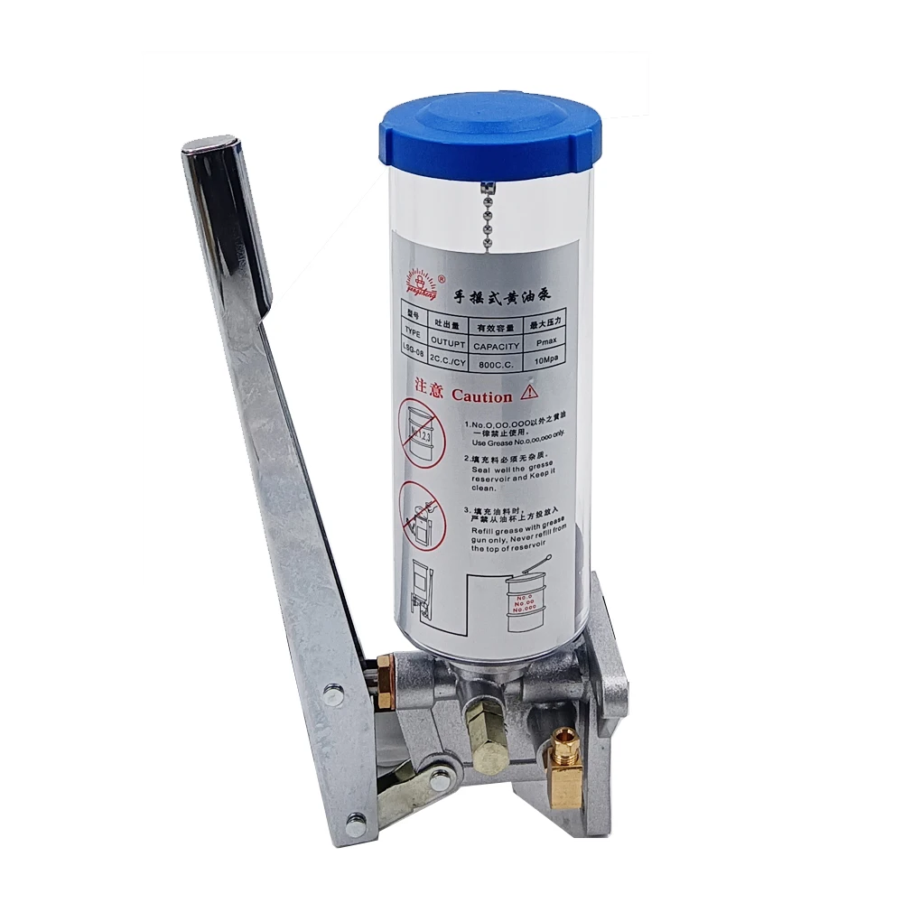 JIANHE Manual Pump Oiler Manual Lubricating Oil Pump Hand Operated Grease Lubricator Manual Grease Pump
