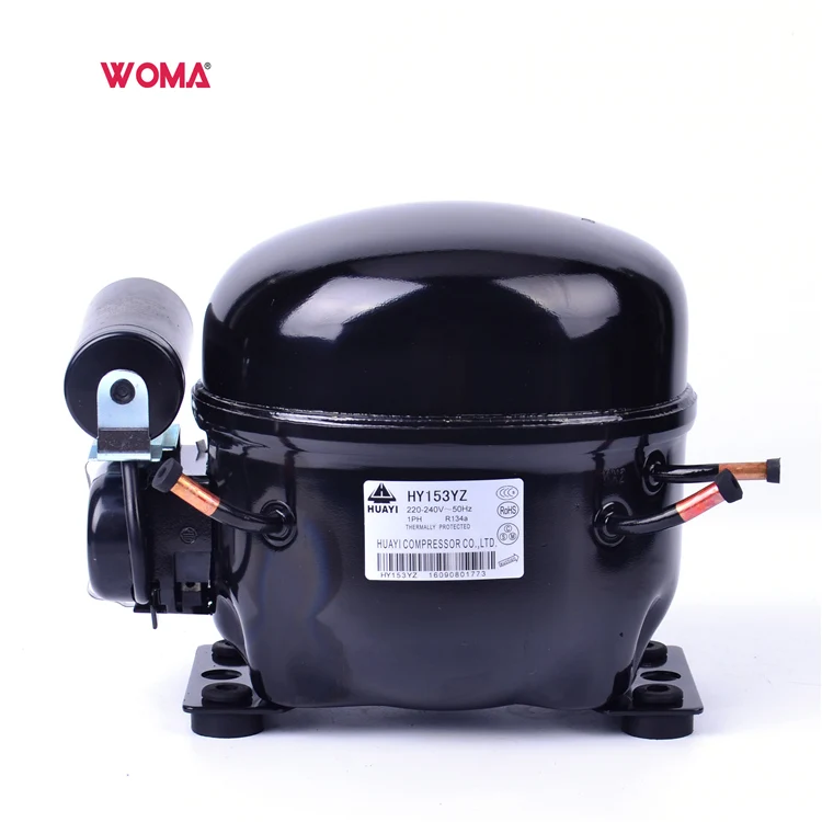 
New HY153YZ 220-240V/50HZ R134a Refrigeration Commercial Piston Refrigeration Compressor 