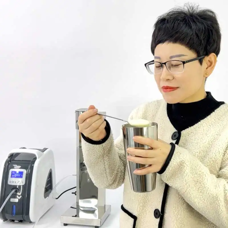 oxygen cocktail equipment best sell oxygen foam mixer for wellness