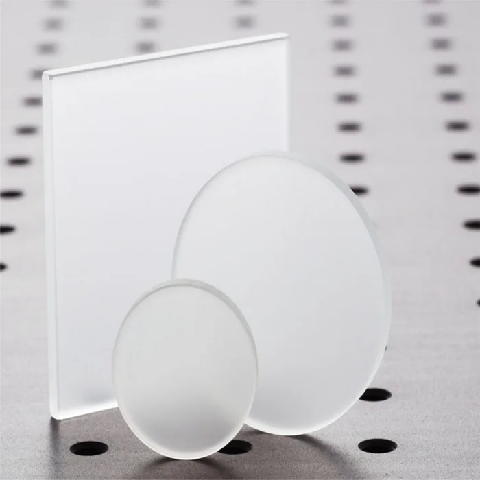 20mm BF33 borofloat glass single frosted diffuser glass window