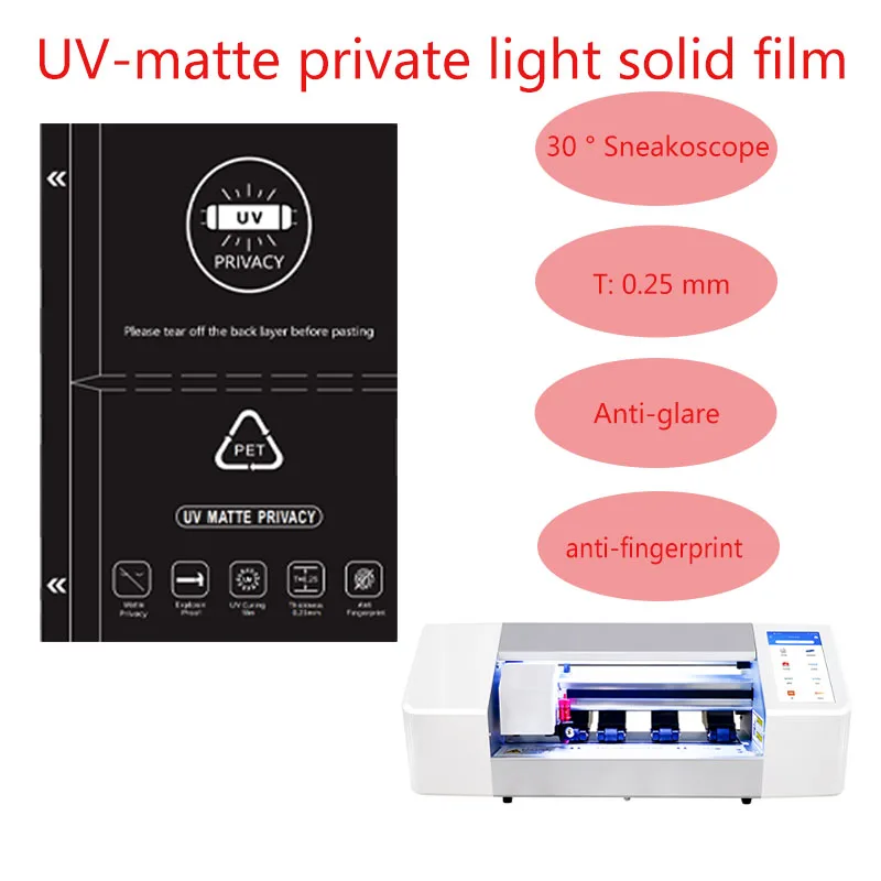 SUPERDEFENDOR 360 Privacy Screen Filter Scratch Proof Mobile Screen Protection Tpu Film Anti Spy For Mobile Skin Cutting Machine