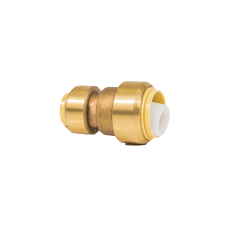Brass Plumbing Push Fittings Straight Reducer Compression  PEX Pipe Fittings