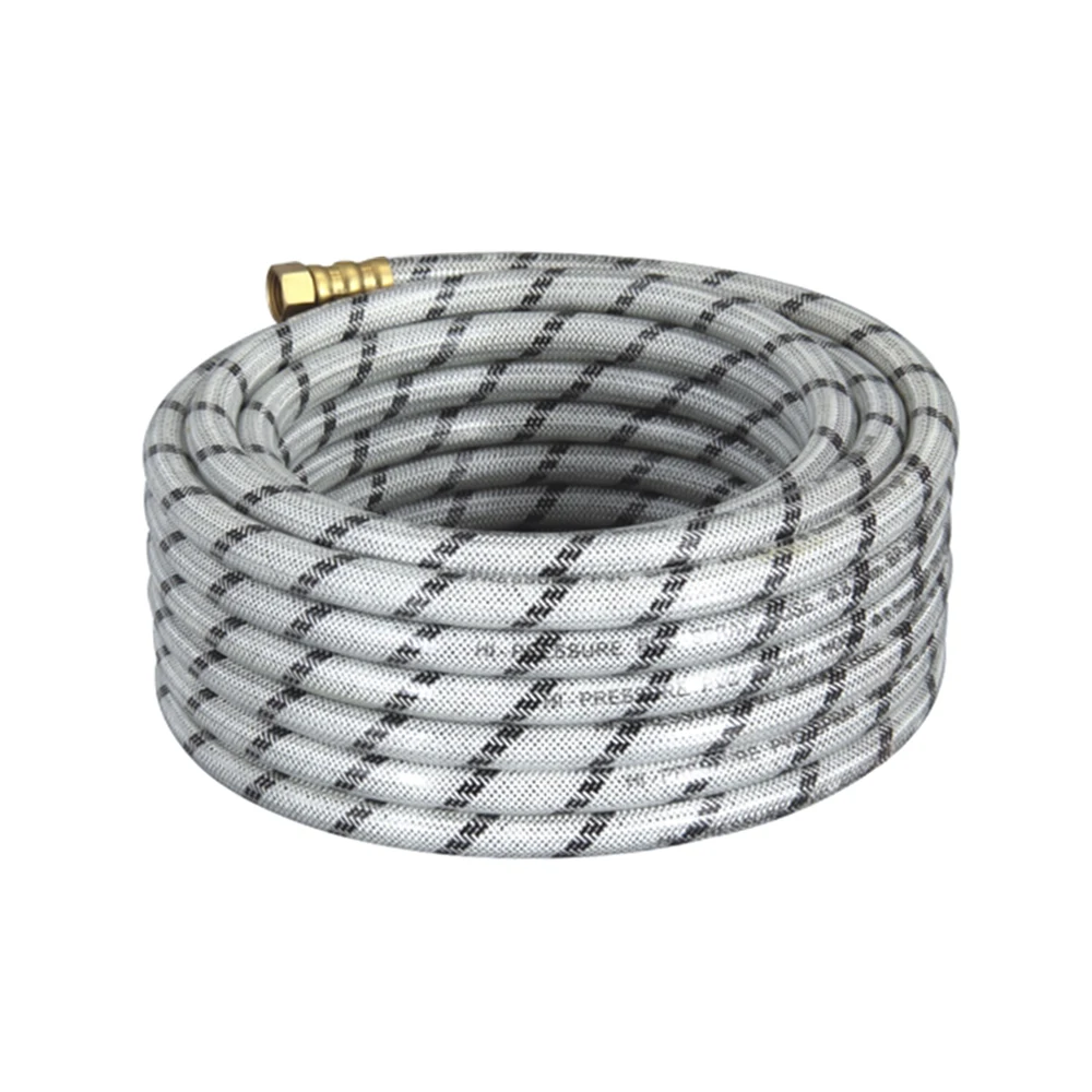 Best price agriculture pvc pipe brand names a colored braided spray reinforced high pressure hose