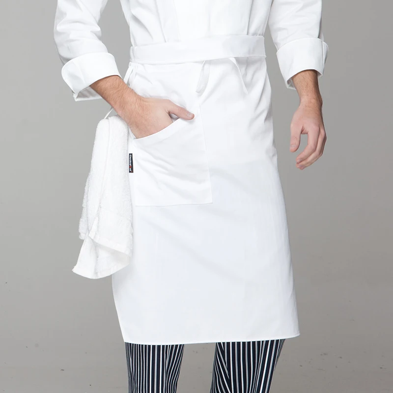 CHECKEDOUT classic half apron and waist aprons for restaurant waiter staff and chef