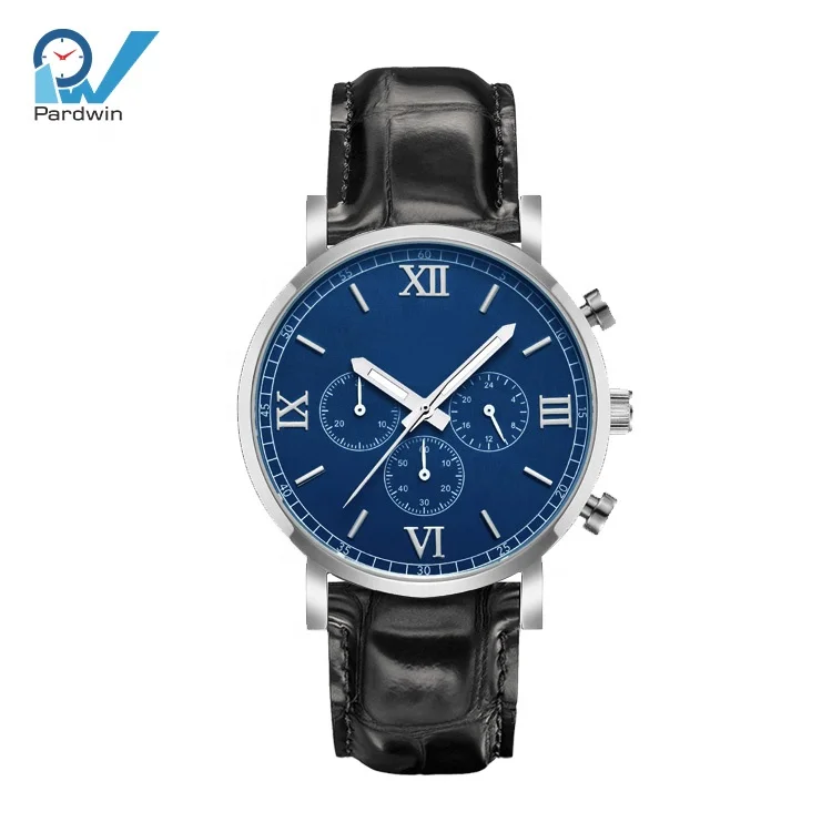 Perfect quality dial watch custom watch faces jewelry making automatic chronograph watch