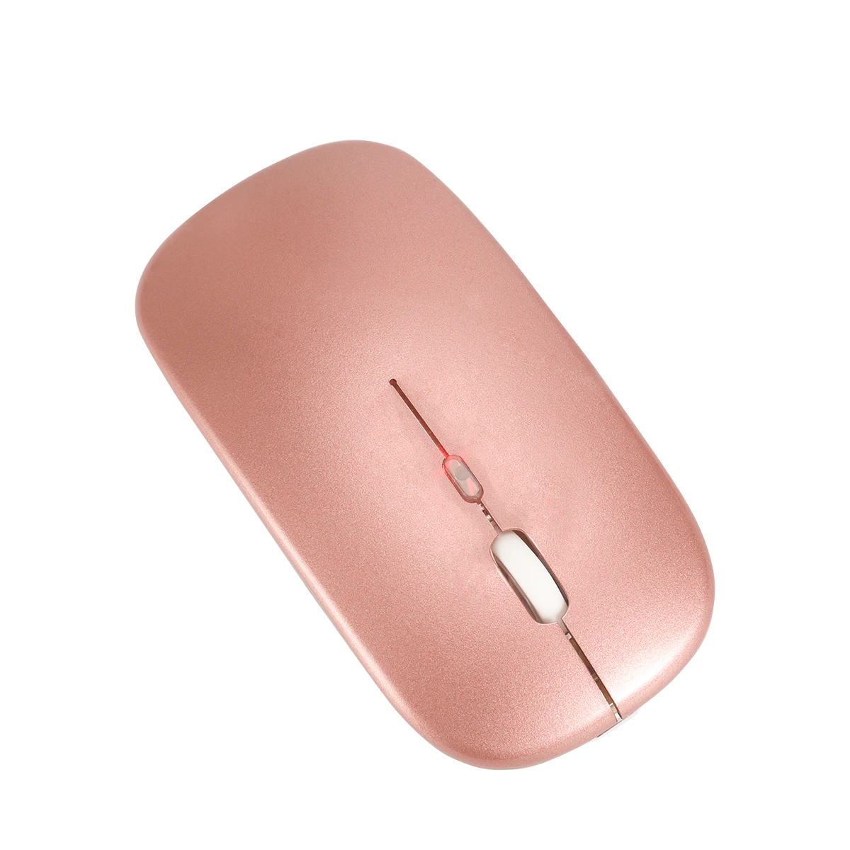 Thin Slim 2.4G Optical Computer Mouse 1600 DPI Adjustable Mouse wireless gaming office  mouse with led light