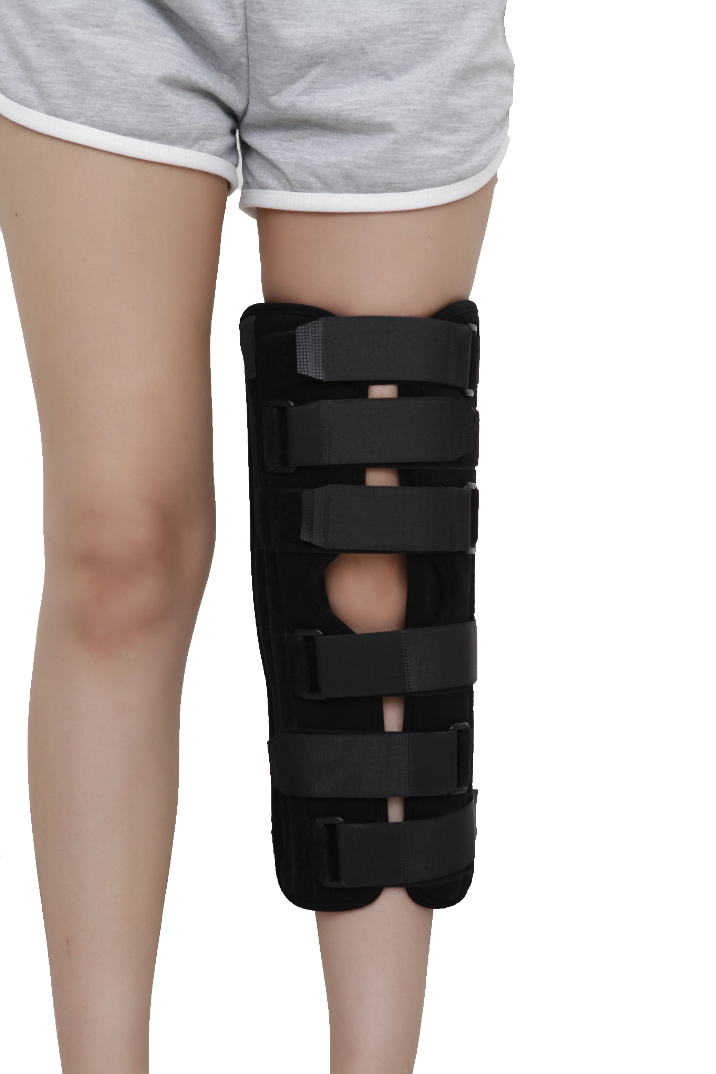 Kangda Knee Immolizer Tri-Panel Immolizer knee Brace for ACL. PCL LCL MCL Pain Relief