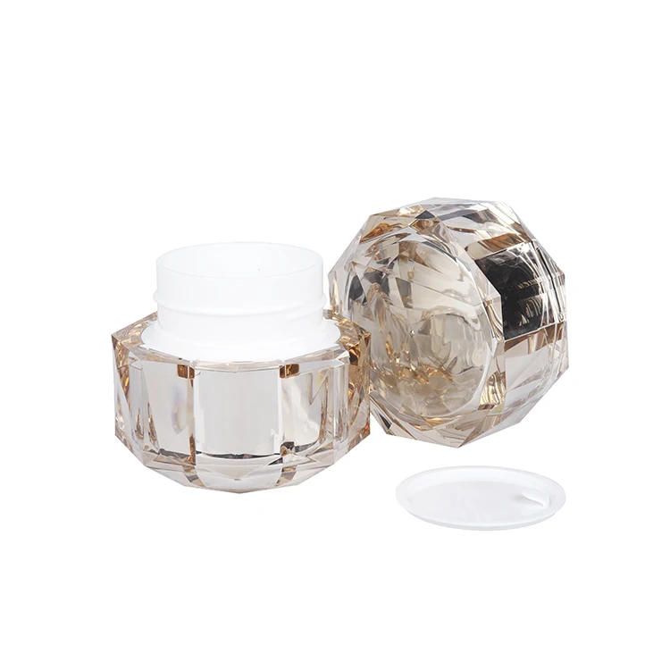 Роскошная Акриловая банка, бутылка, красивая косметическая упаковка для косметики, бутылка для крема 15 мл