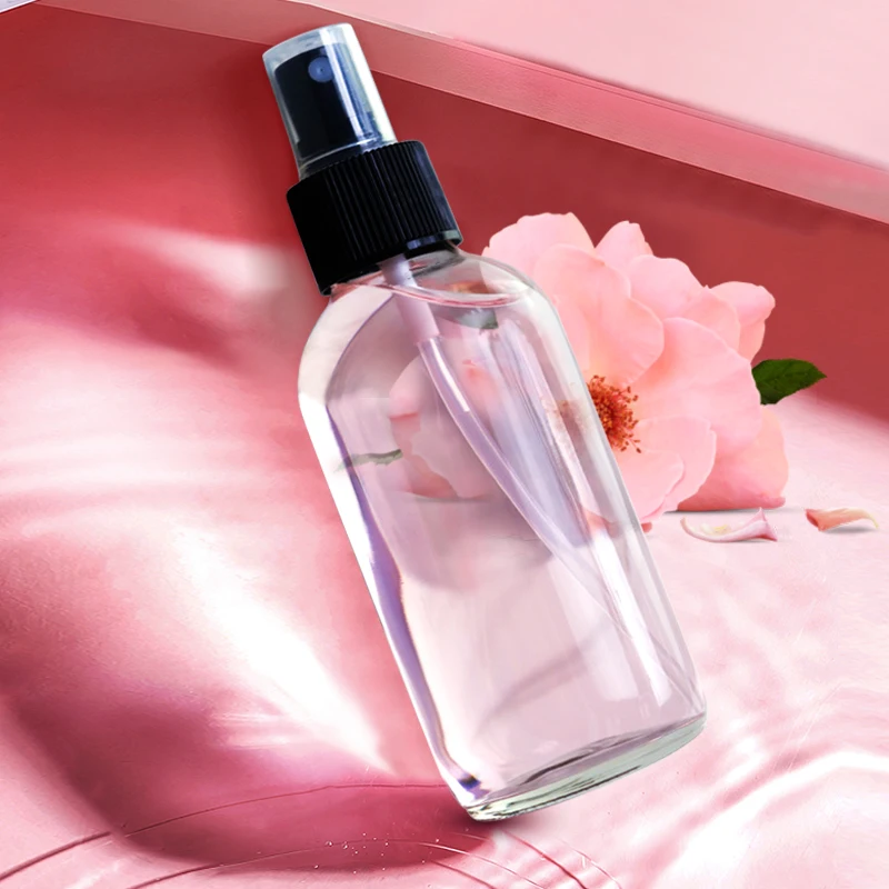 Wholesale 100% Organic Moisturizing Calming Pure Rose Water Spray Facial Mist Rose Hydrosol Face Toner