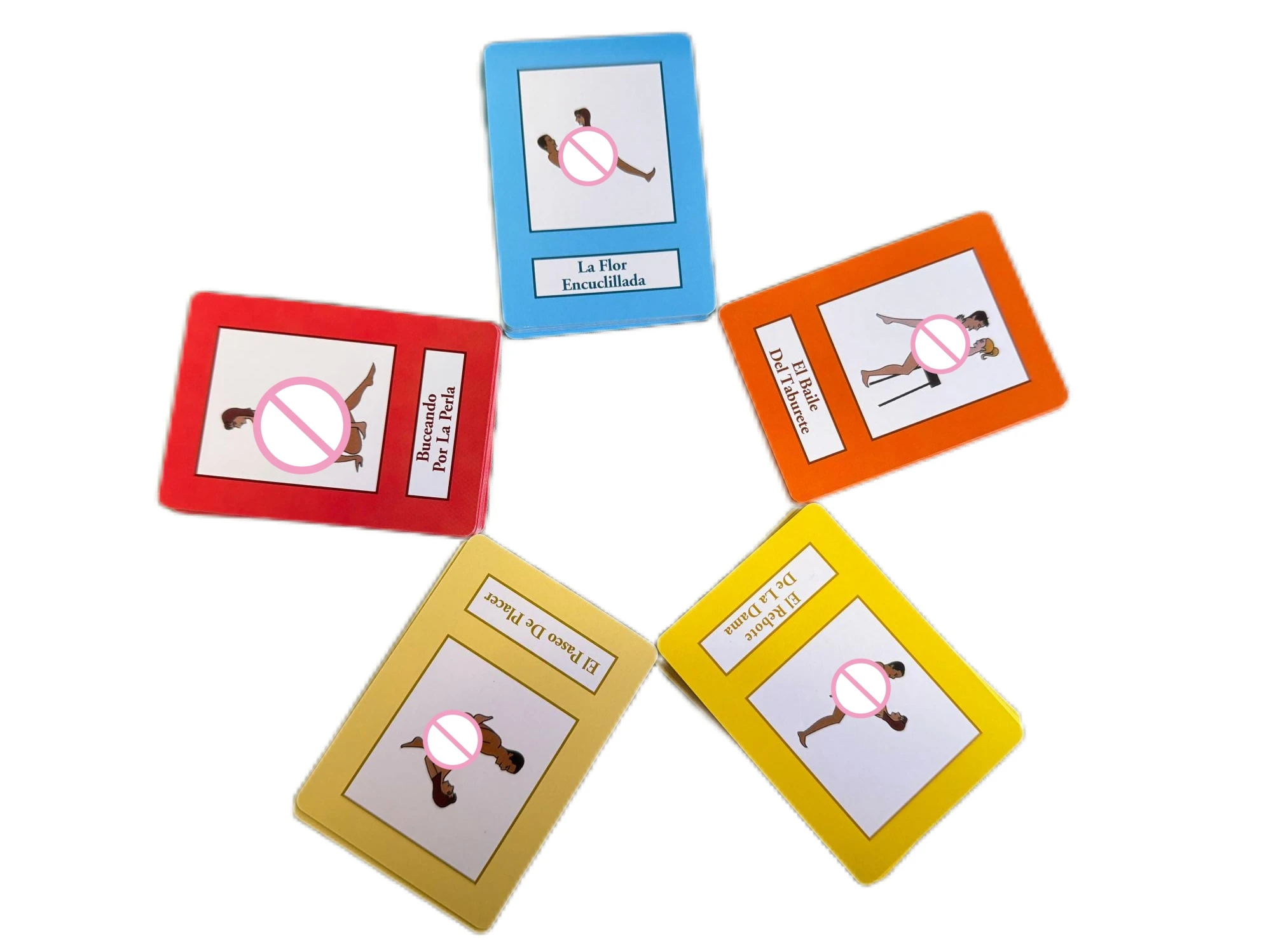 Tarjetas Posiciones Sexuales Spanish Juegos Entretenimiento Bar Fiesta Tarjetas Funny Game couple Adult Toys Erotic Spanish card