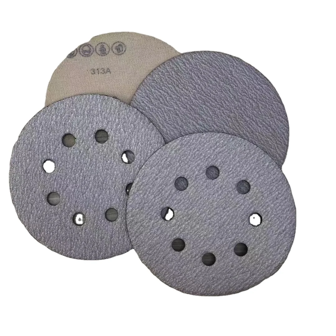 Аппарат для наждачной бумаги 80 Грит бумага оксид алюминия 5 дюймов NUOPU