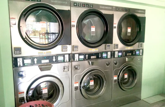 Commercial Laundry Equipment 12kg 16kg 22kg Stacked Washing Machines Dryers Coin Operated with Dry Function Electric Laundromat