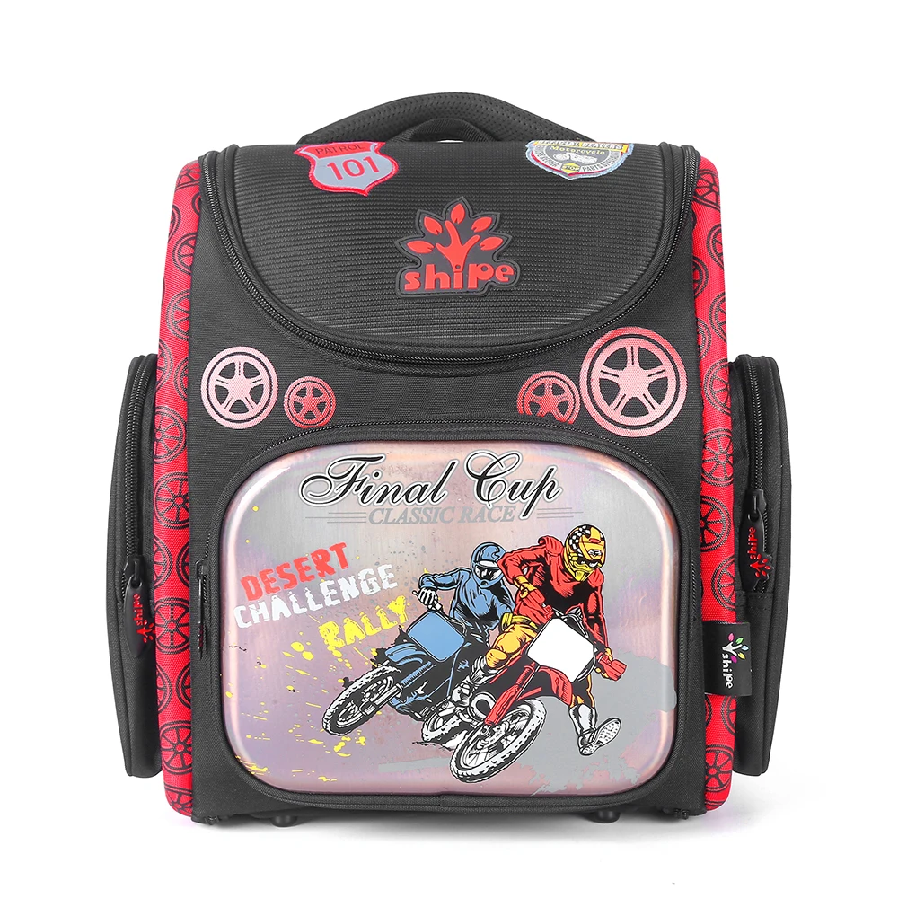 
Customized wholesale Russia primary school EVA printed pattern load - reducing ridgeguard boy school bag 