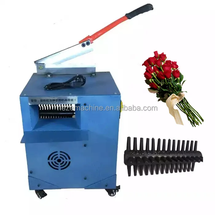 Anti-slip Flower Clusters Cutting Machine One-hand Operation Rose Flower Branch Scissors Bouquet Cutter For Flower Shop