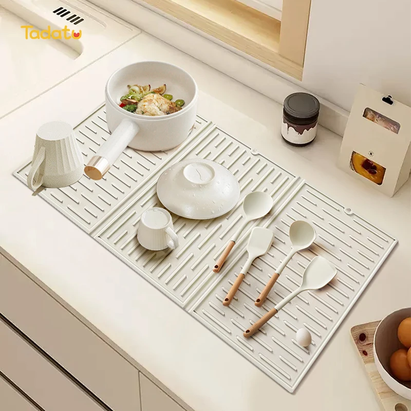 Складной коврик для кухни