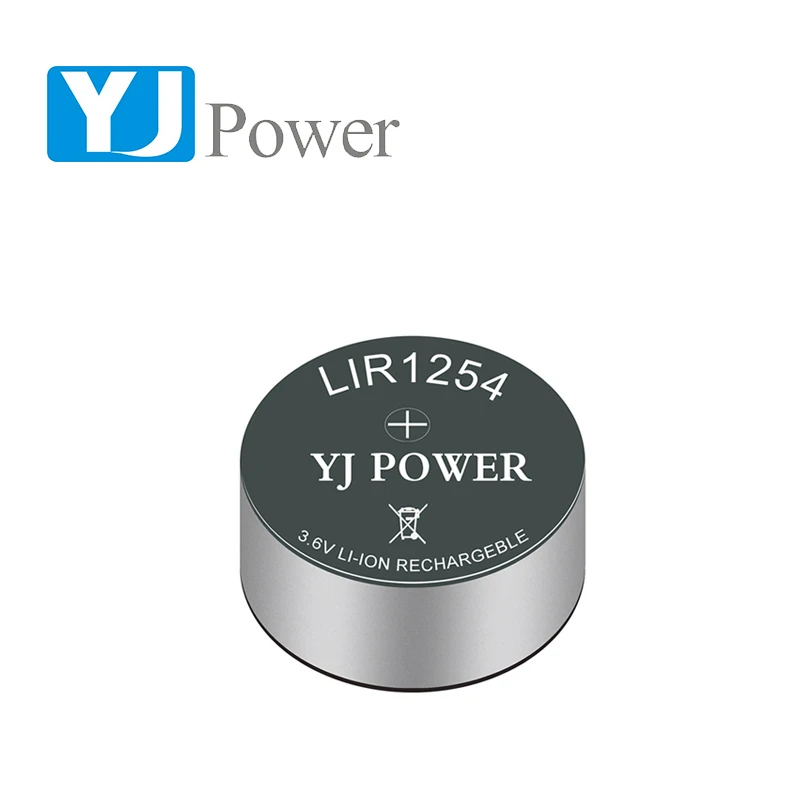 BIS UL1642 Certificate Approved LIR1154 50mAh 3.6v lithium polymer battery 1154 50mAh 3.6v polymer battery for TWS earphone