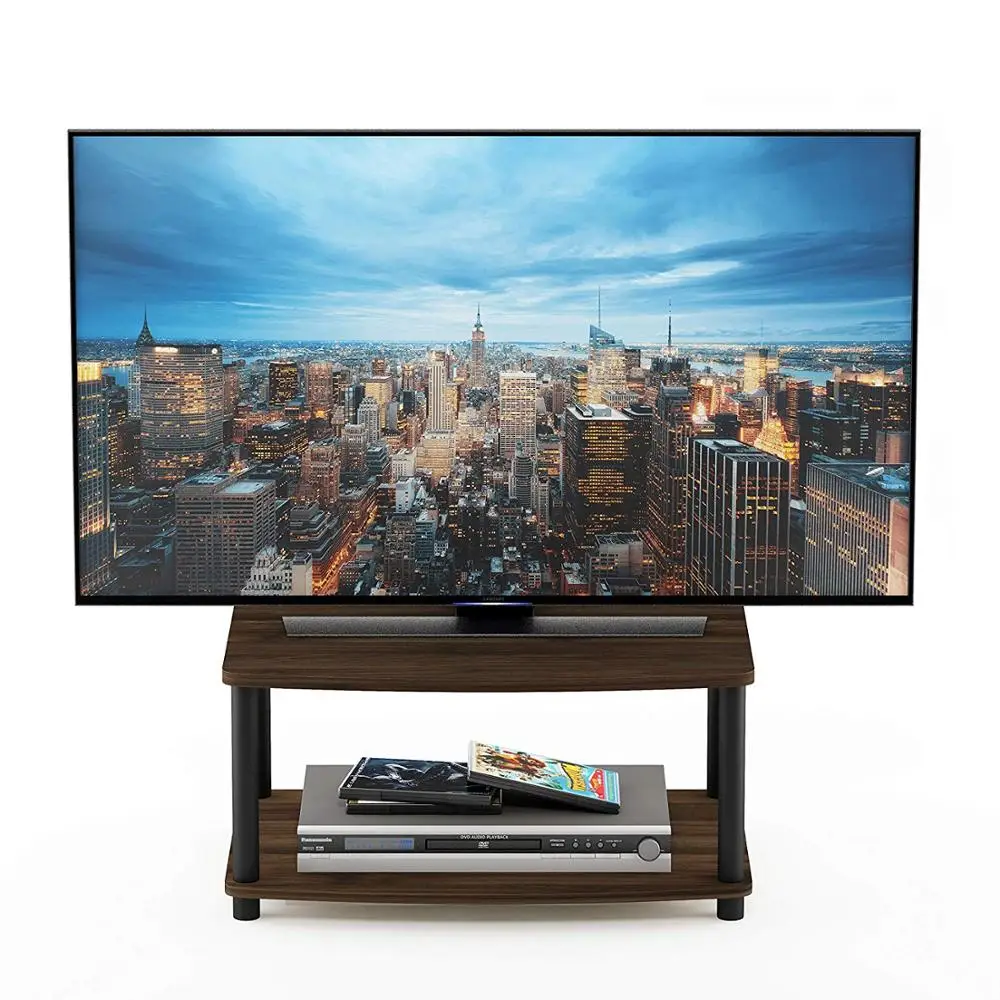 Turn-N-Tube 2-Tier Elevated TV Stand