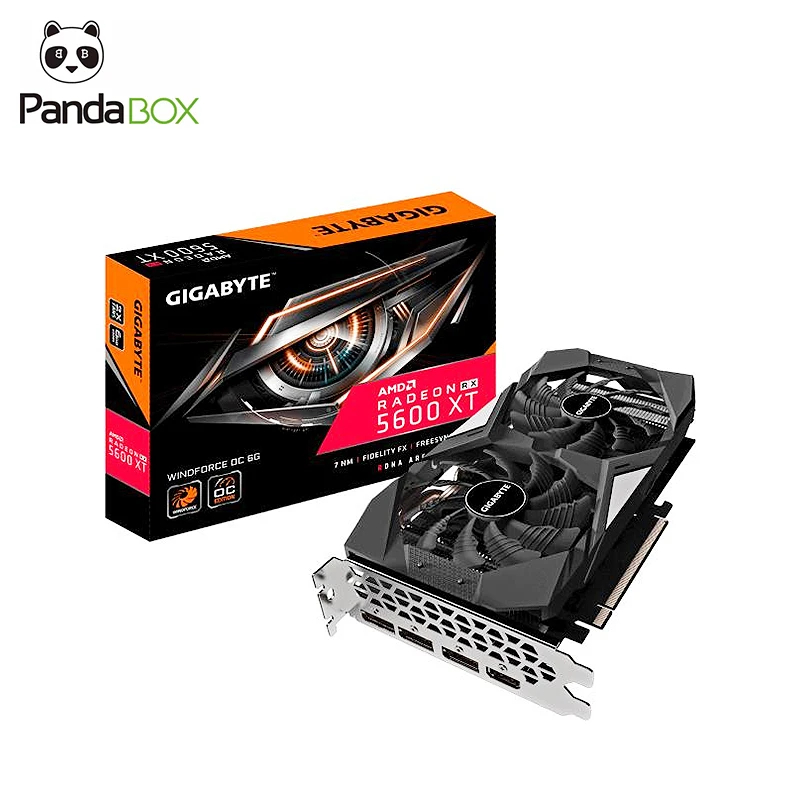 Графическая карта Amd Rx5600 Xt 6 ГБ Rx5700 Rx6700 графическая карта Gpu для мультиграфического компьютера