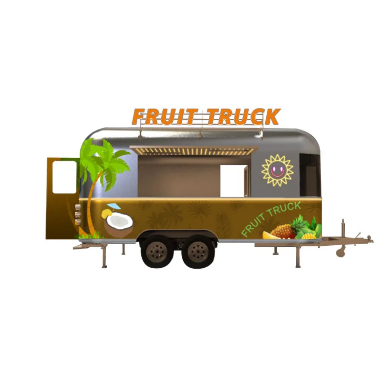 Wholesale High Quality Multifunctional Airstream China Food Trailers Catering Trailer Food Van Camper Van for BBQ