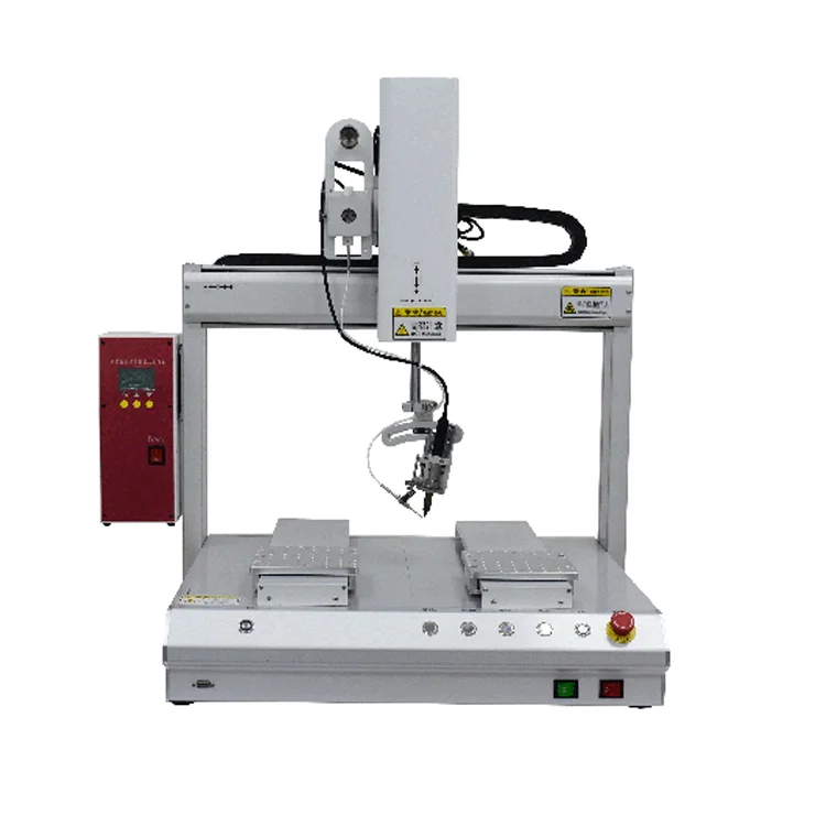 China Semi Automatic Benchtop 3 Axis Pcb Smt Paste Solder Machine