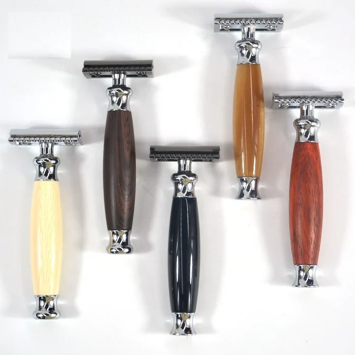 DM New Customer logo Barber shaving razor Double sides shaving razor