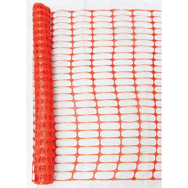 Safety Mesh Fences Orange 50m Construction Fences for Road Safe Warning Temporary Plastic Barrier
