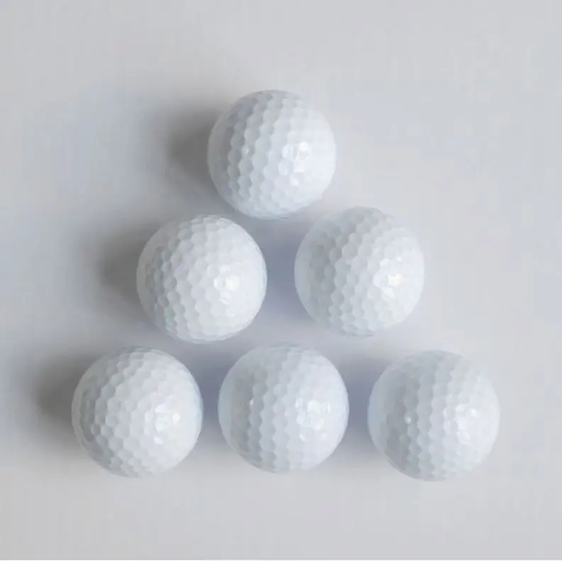 Wholesale Custom Urethane Loud Gold Practice Bulk Driving Range Packaging Ball Floating Biodegradable Customer Golf Balls