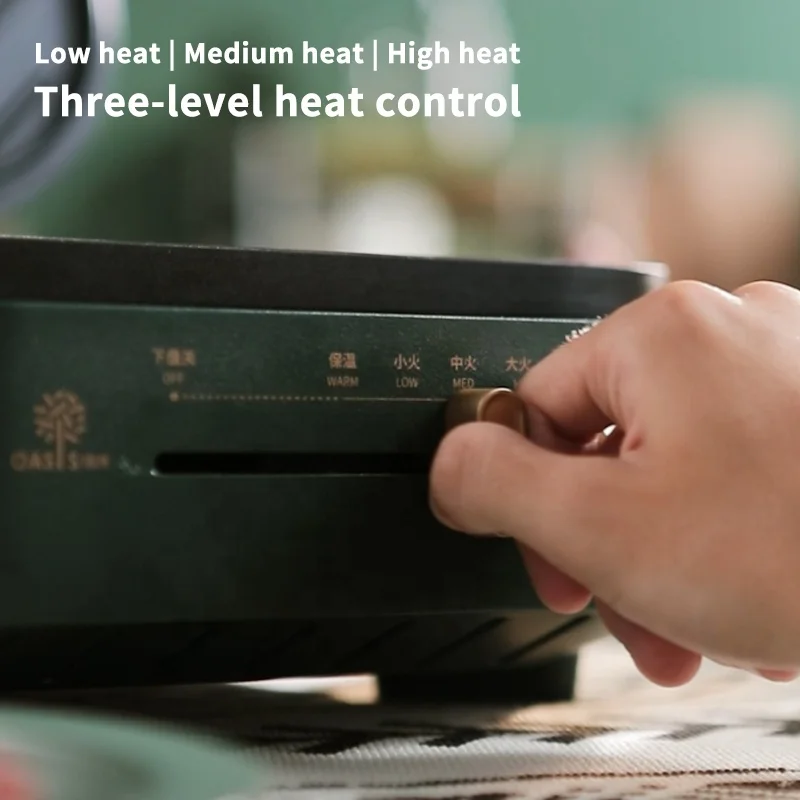 Electric Cooker Multi-Function Household Intelligent Split Small Electric Pot Cooker 110V 220V Dormitory Electric Hot Pot