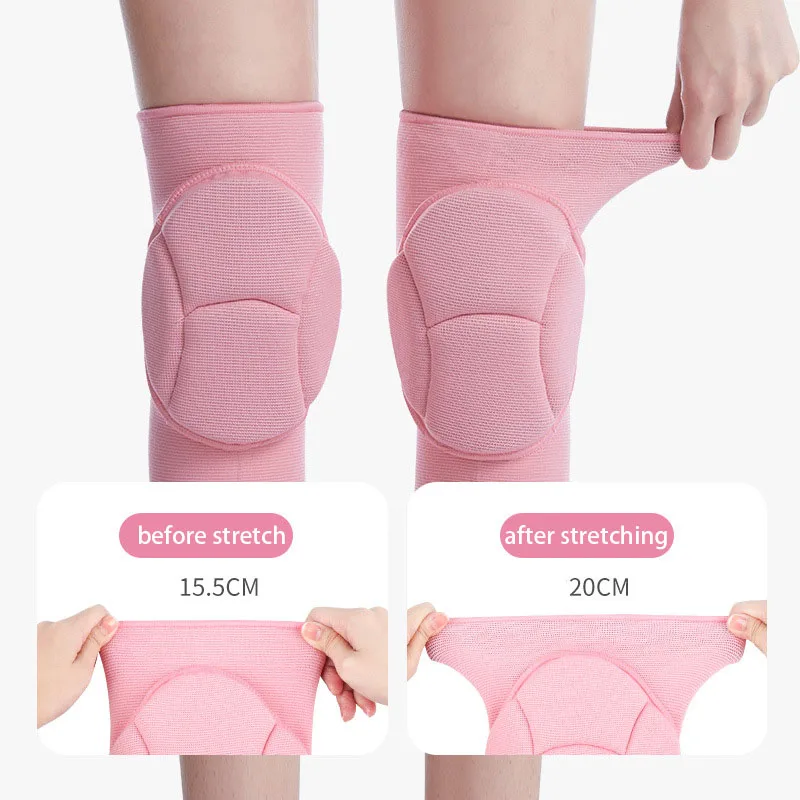 new fashion high quality warm basketball protection dancing knee pad for joxar pole dance