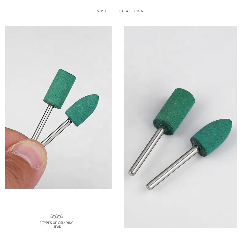 Vibratite Abrasive Heads,24 Pieces Mounted Points Abrasive Stone Heads Set Grinding Wheel Bits For Dremel Rotary Tool