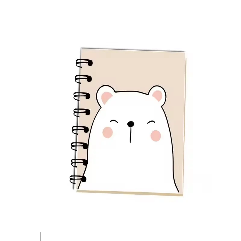 Personalised Notebooks Stationery With Custom School Cartoon Spiral Diary Korean Kids Unicorn Journal Mini A7 Cute Notebook