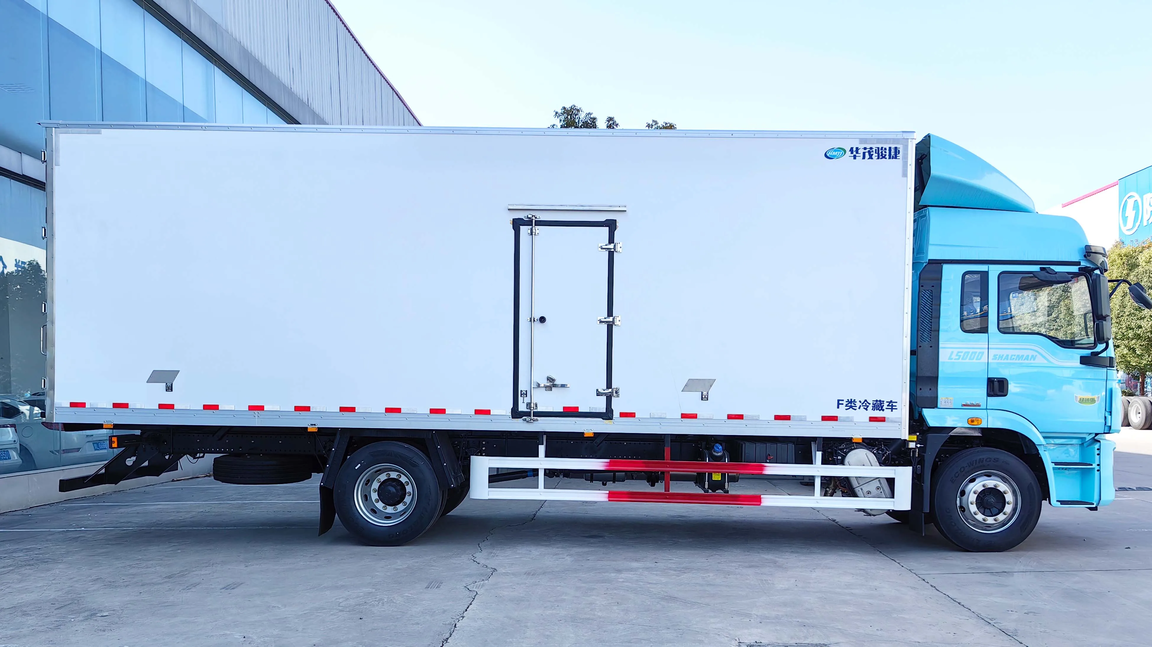 Made in China Shaan auto refrigerated card 18 tons refrigerator rewang refrigerated heavy trucks